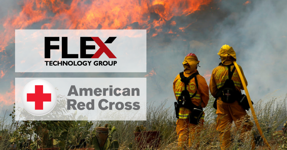 Flex Technology Group Companies Donate over $10k to American Red Cross