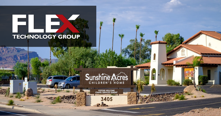 Flex Technology Group Sponsors Holiday Party at Sunshine Acres Children’s Home