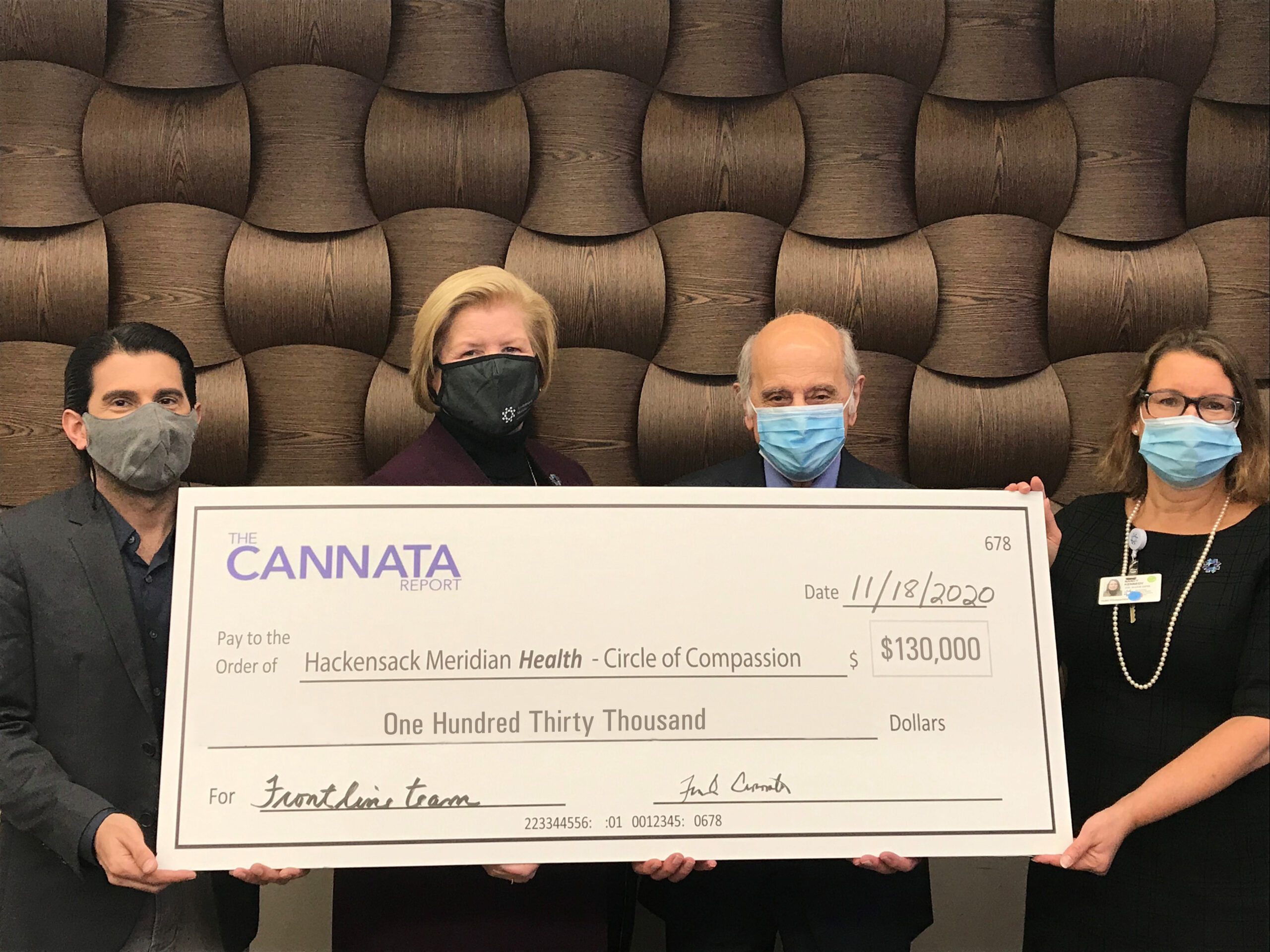 The Cannata Report Raises More Than $130,000 for Hackensack Meridian Health’s Circle of Compassion Program