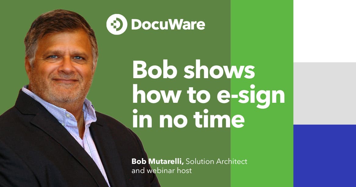 DocuWare Webinar Scheduled for September 23