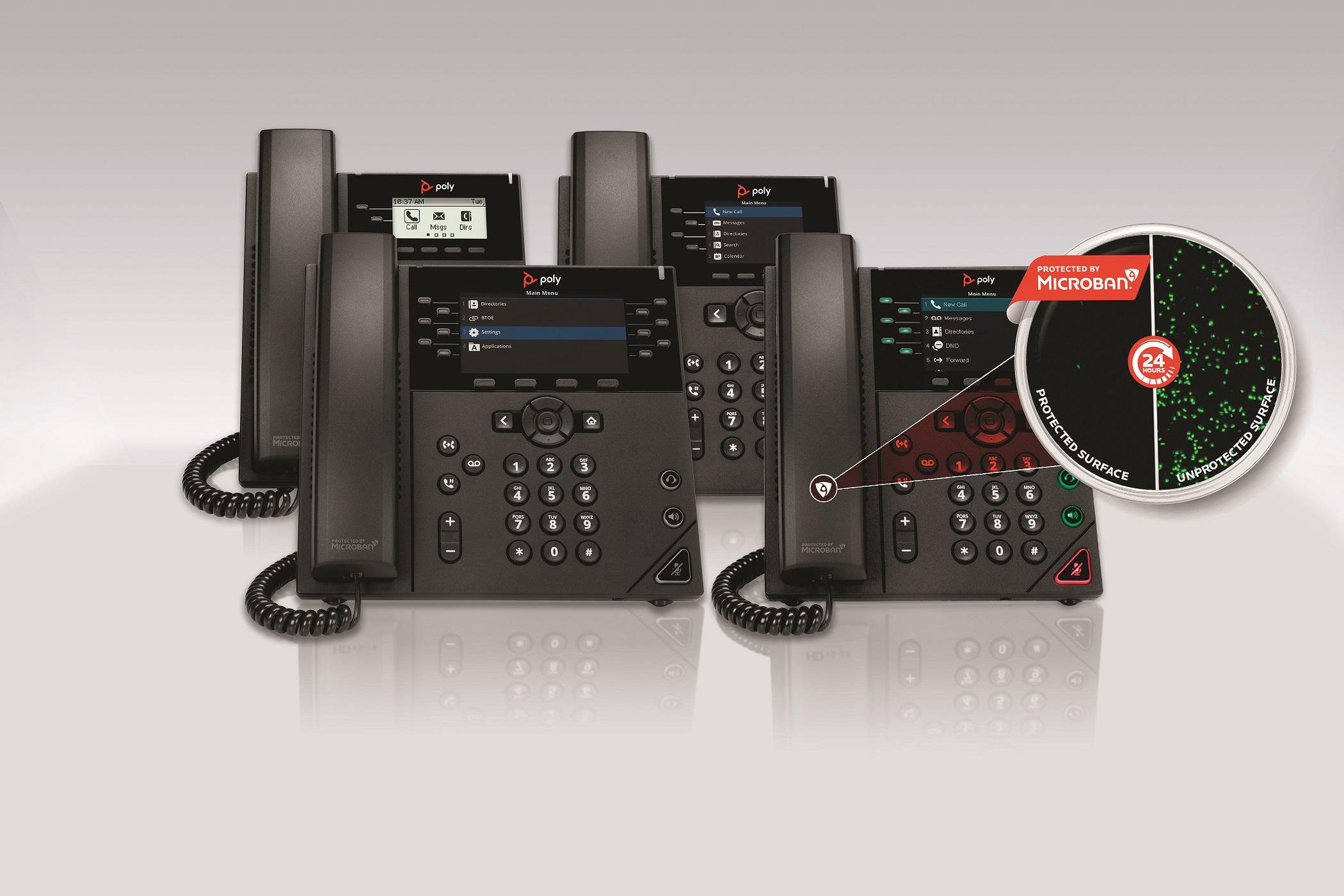 Microban International and Poly Introduce Desk Phones with Antimicrobial Protection