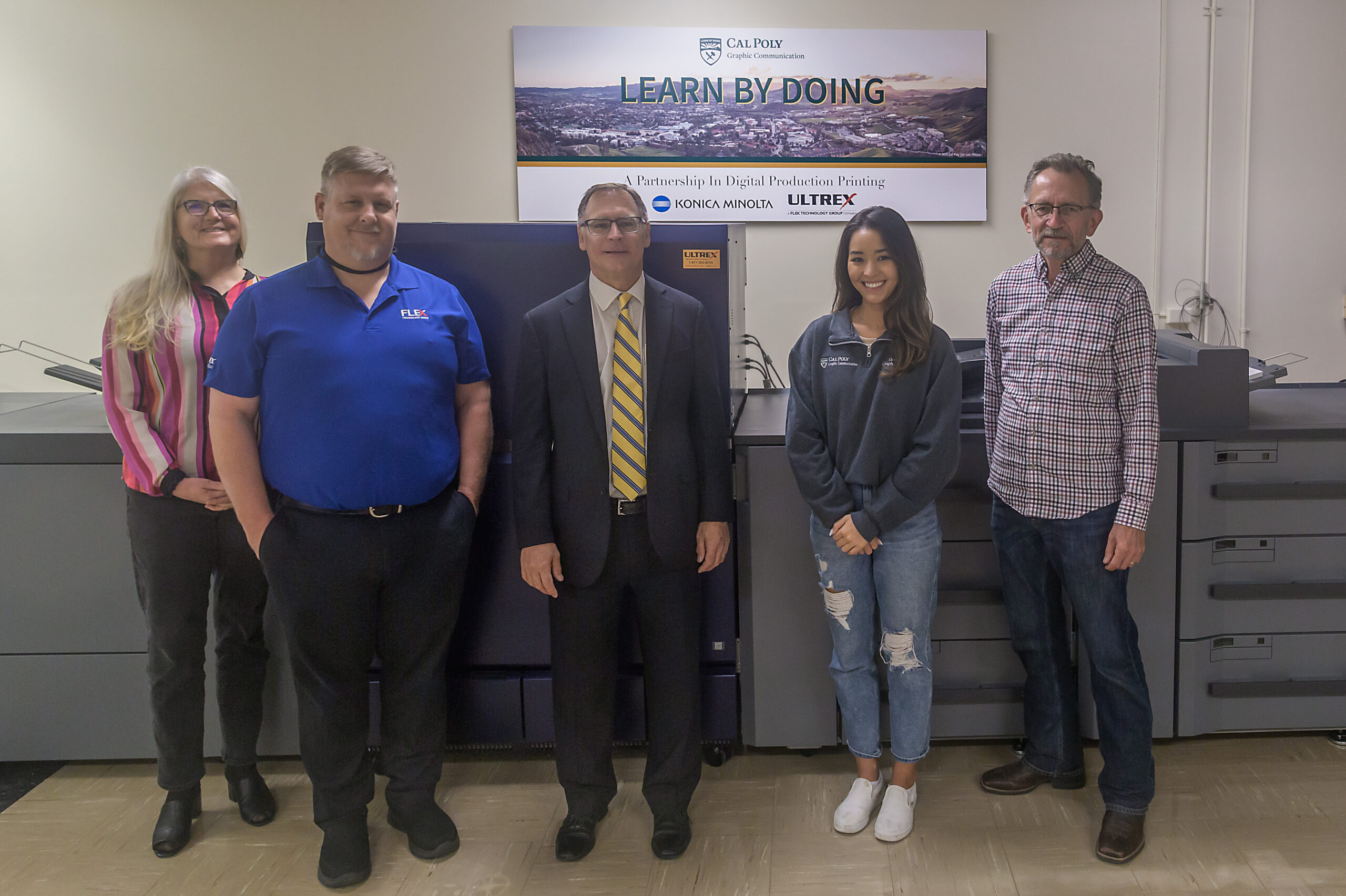 Konica Minolta Donates Print Production Equipment to Cal Poly