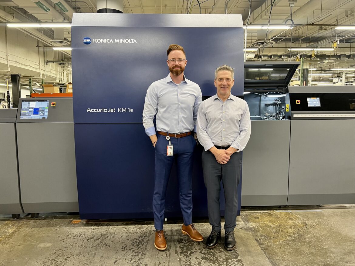 Konica Minolta’s AccurioJet KM-1e Enables Commercial Printer to Keep Up with Customer Demand