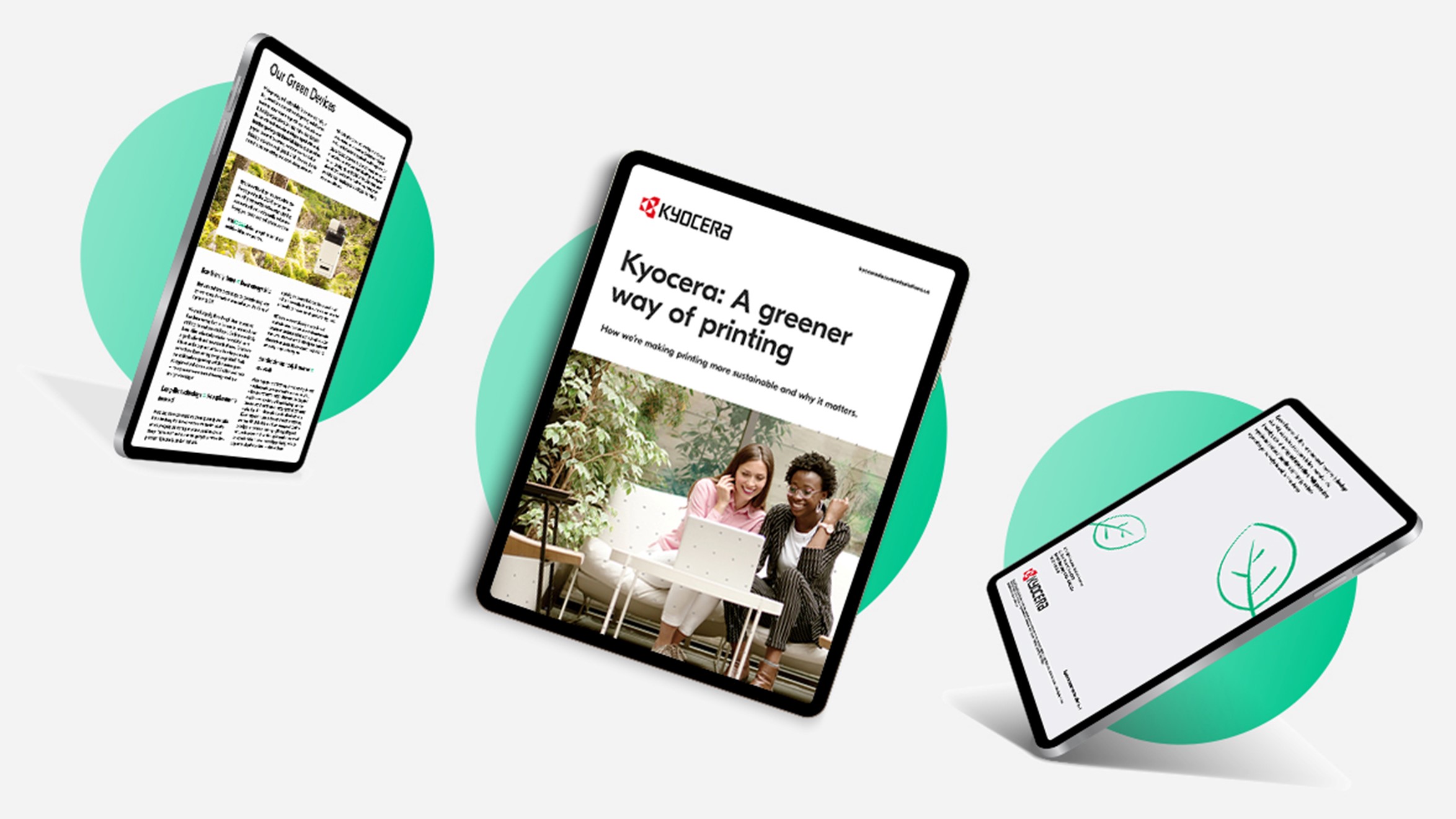 Kyocera Releases an E-Book to Celebrate Its Sustainable Solutions