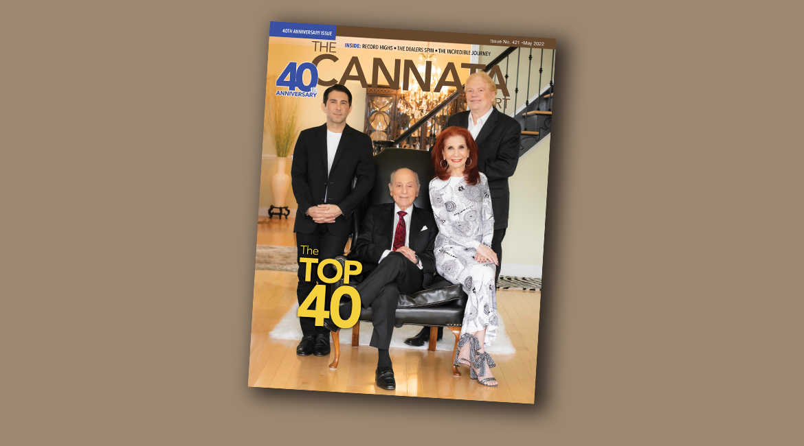 The Cannata Report’s May Issue Celebrates Its 40th Anniversary