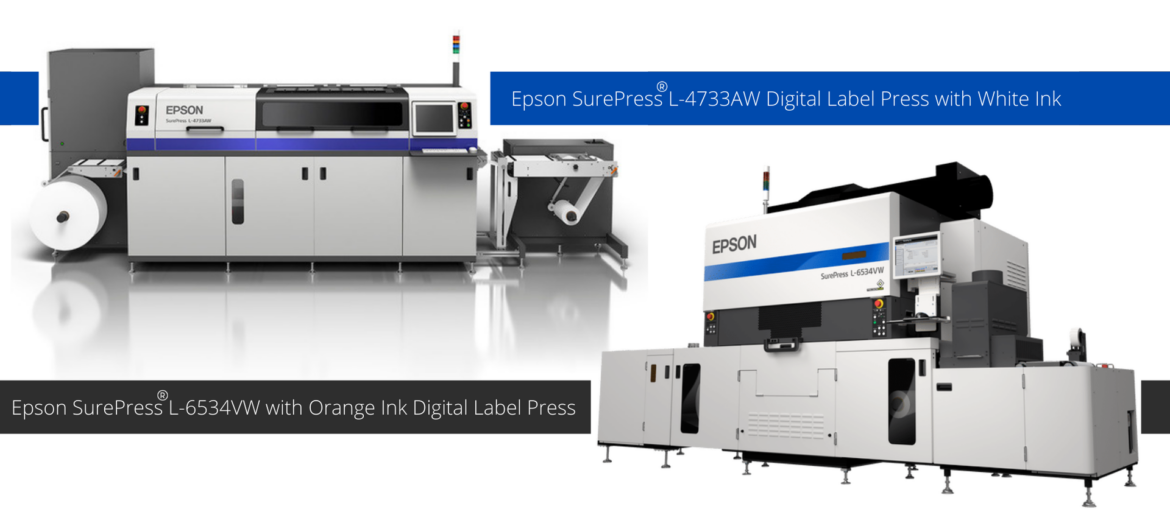 Epson Introduces Two New SurePress Digital Label Presses