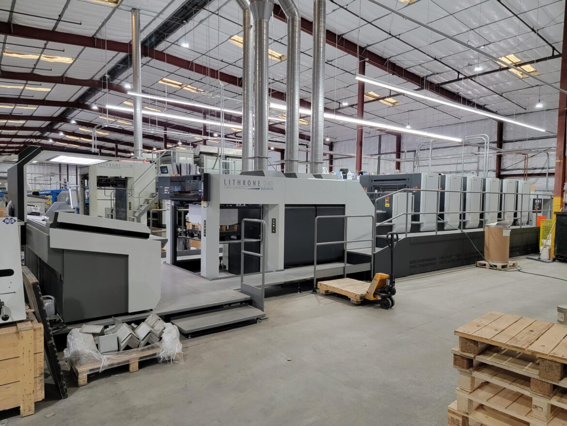 Trade Litho Upgrades Capabilities With Installation of Komori Lithrone G40