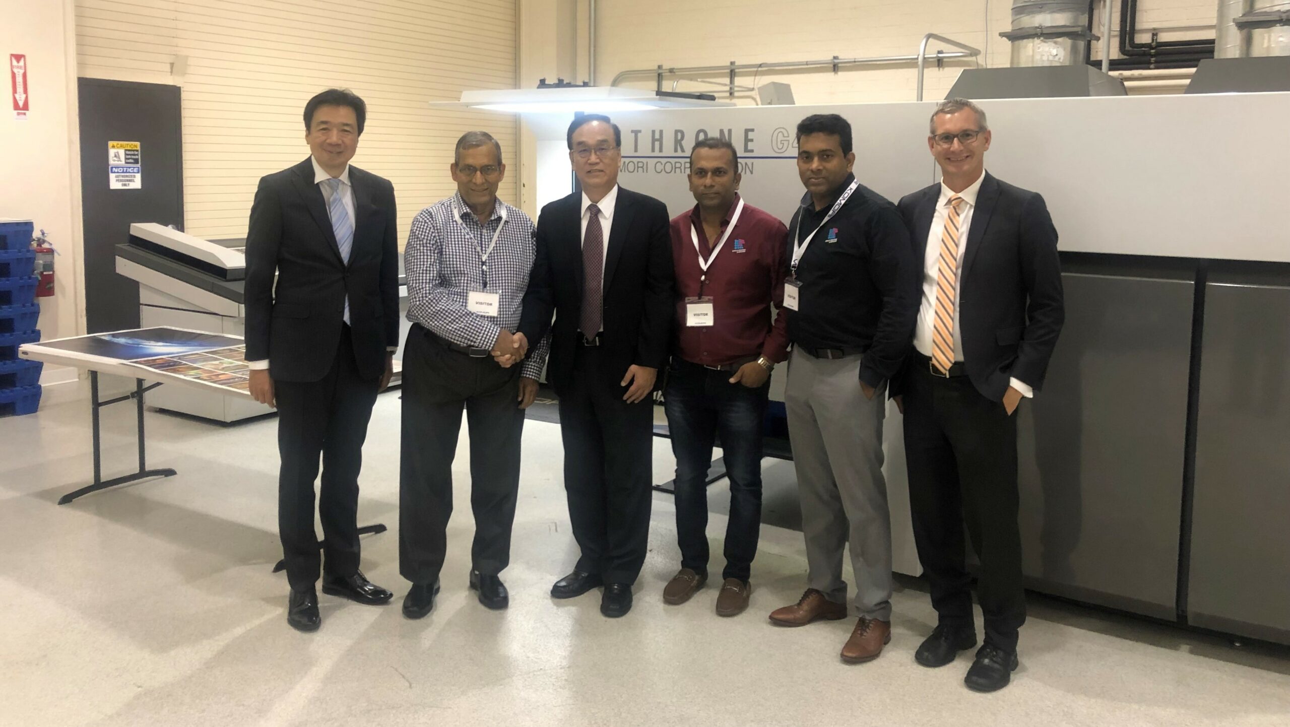 Grace Printing Installs Komori GL40 advance Press with LED-UV