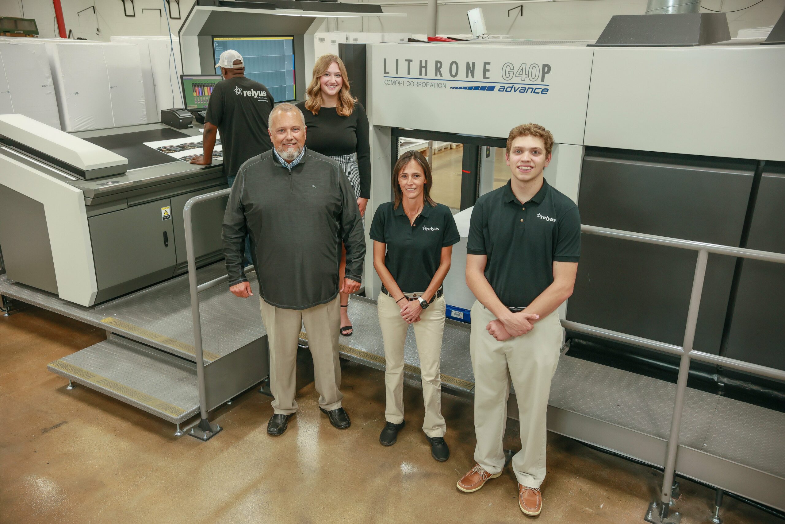 Relyus Direct Mail Solutions Replaces Heatset Web Presses with Komori G40 advance Perfector