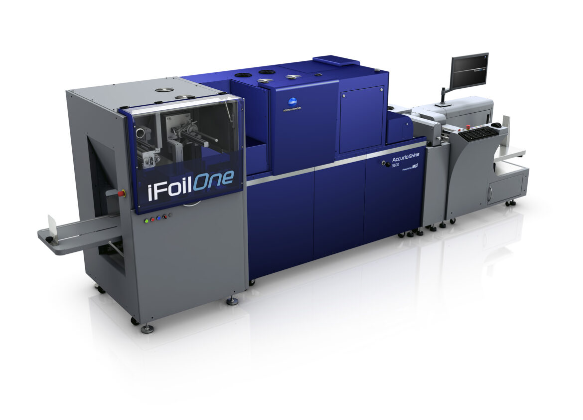 Konica Minolta Launches AccurioShine 3600 with iFoil One Option