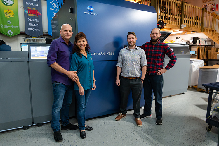 Konica Minolta’s AccurioJet KM-1 Helps Expand More Than Ink’s Business