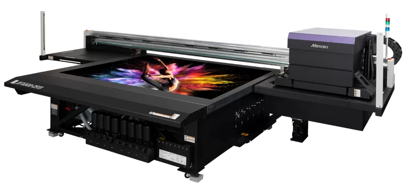 Color-Logic Certifies Mimaki JFX600-2513 Flatbed UV-LED Printer