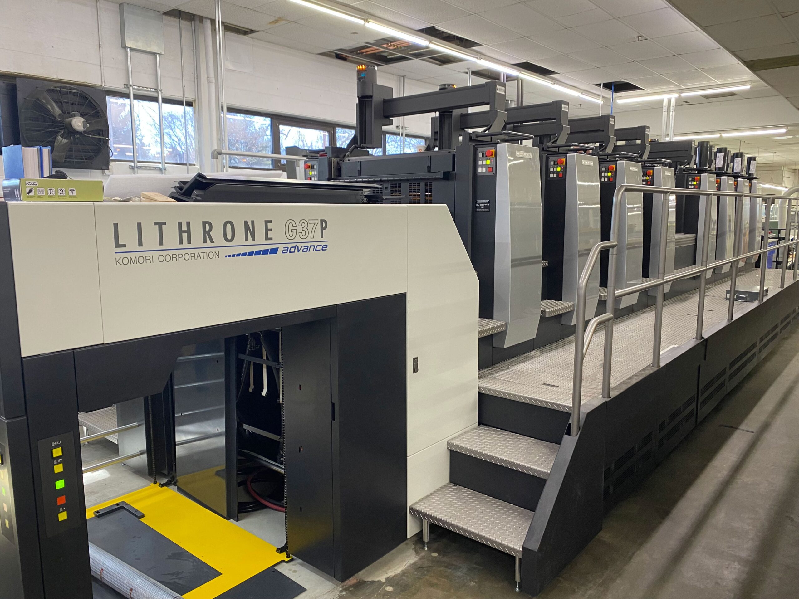 House of Printing Invests in the Future with the Eight-Color Komori GL37P With LED-UV