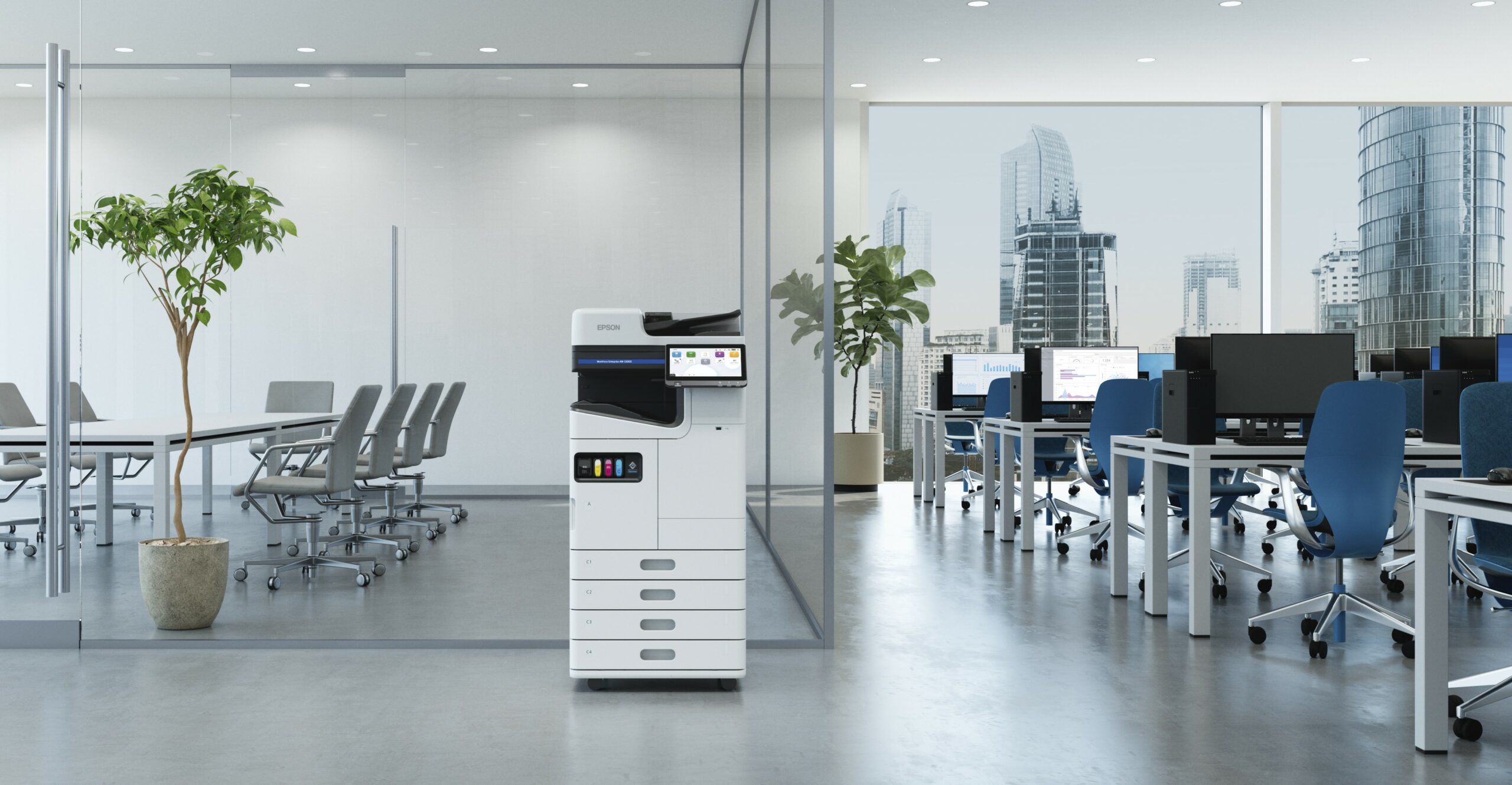 Epson Brings Industry-Disruptive PrecisionCore Technology to Office Printing with New Compact WorkForce Enterprise AM Series