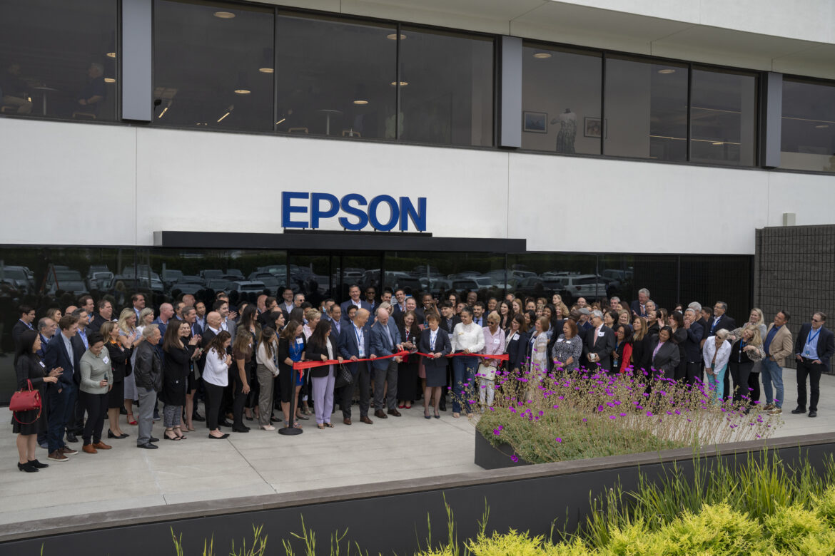 Epson Ribbon-Cutting Celebrates Completed Los Alamitos Headquarters