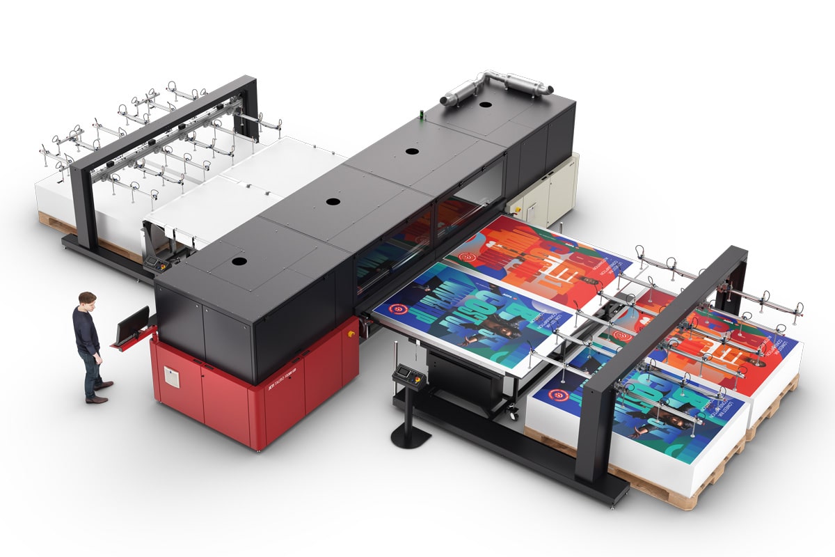 Agfa Boosts Jeti Tauro H3300 Inkjet Printer Family’s Versatility with New Flex RTR Module