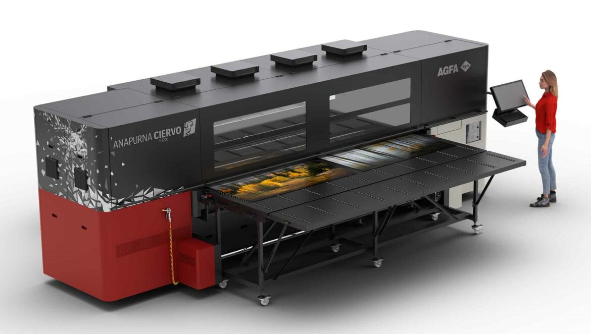 Agfa Debuts New Anapurna Ciervo H3200 Hybrid Inkjet Printer at ISA International Sign Expo 2024