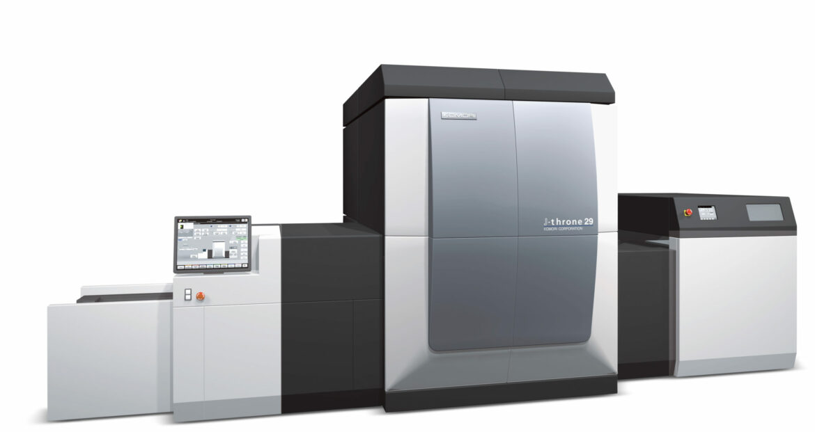 Komori to Unveil the J-throne 29 Next Generation Digital Press at drupa 2024