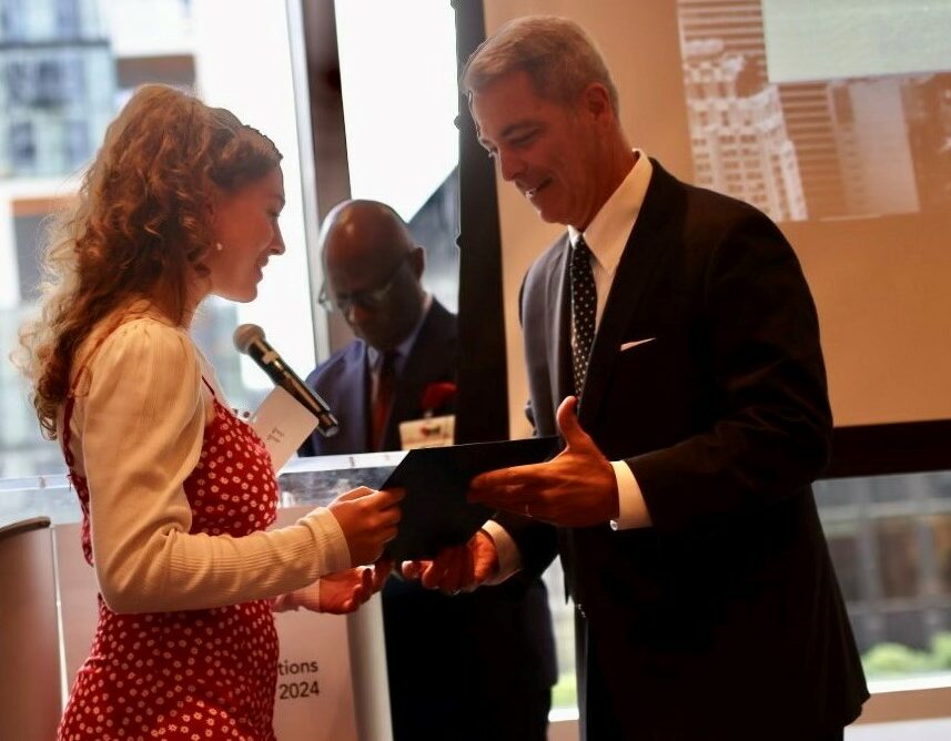 Canon Solutions America’s Francis McMahon Earns Champion of Education Award from the Graphic Communications Scholarship Foundation