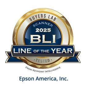 Epson Document Scanners Named 2025 Line of the Year by Buyers Lab
