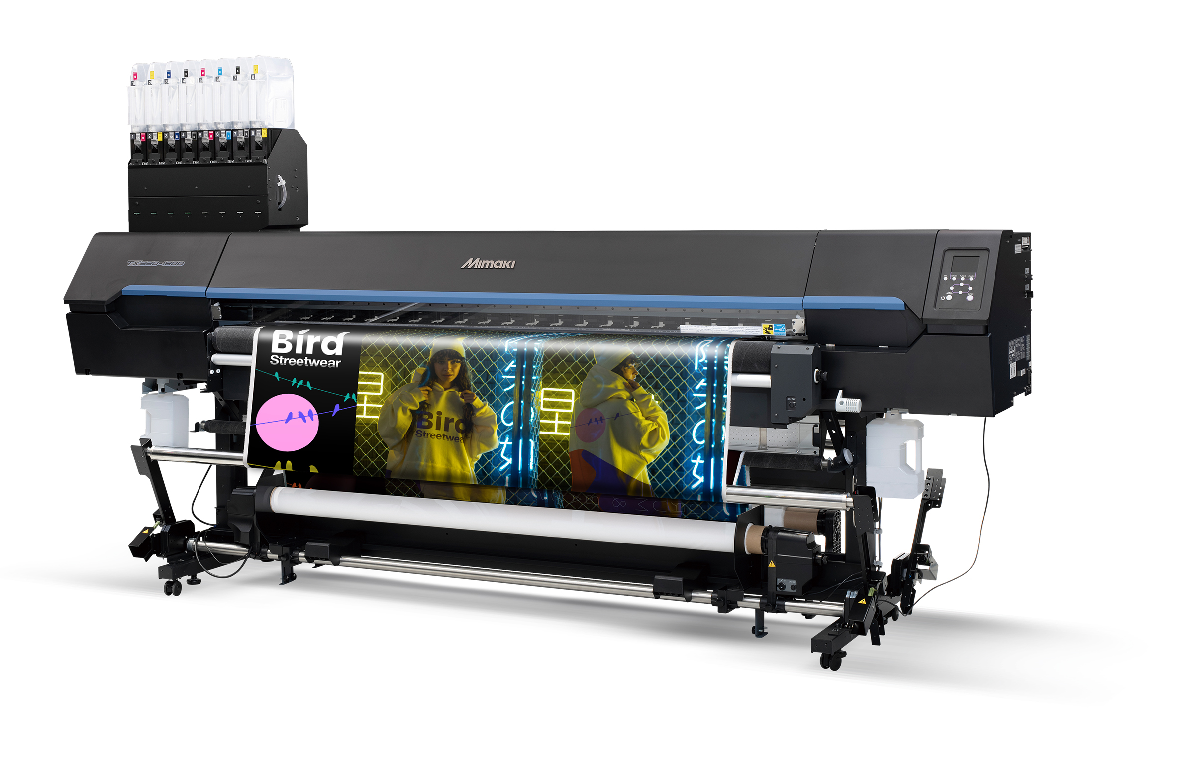 Mimaki USA Announces Tx330-1800 and Tx330-1800B Inkjet Textile Printers