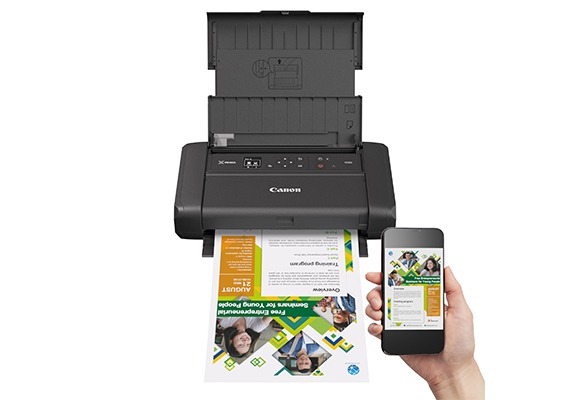 Canon Introduces Portable Printer PIXMA TR160