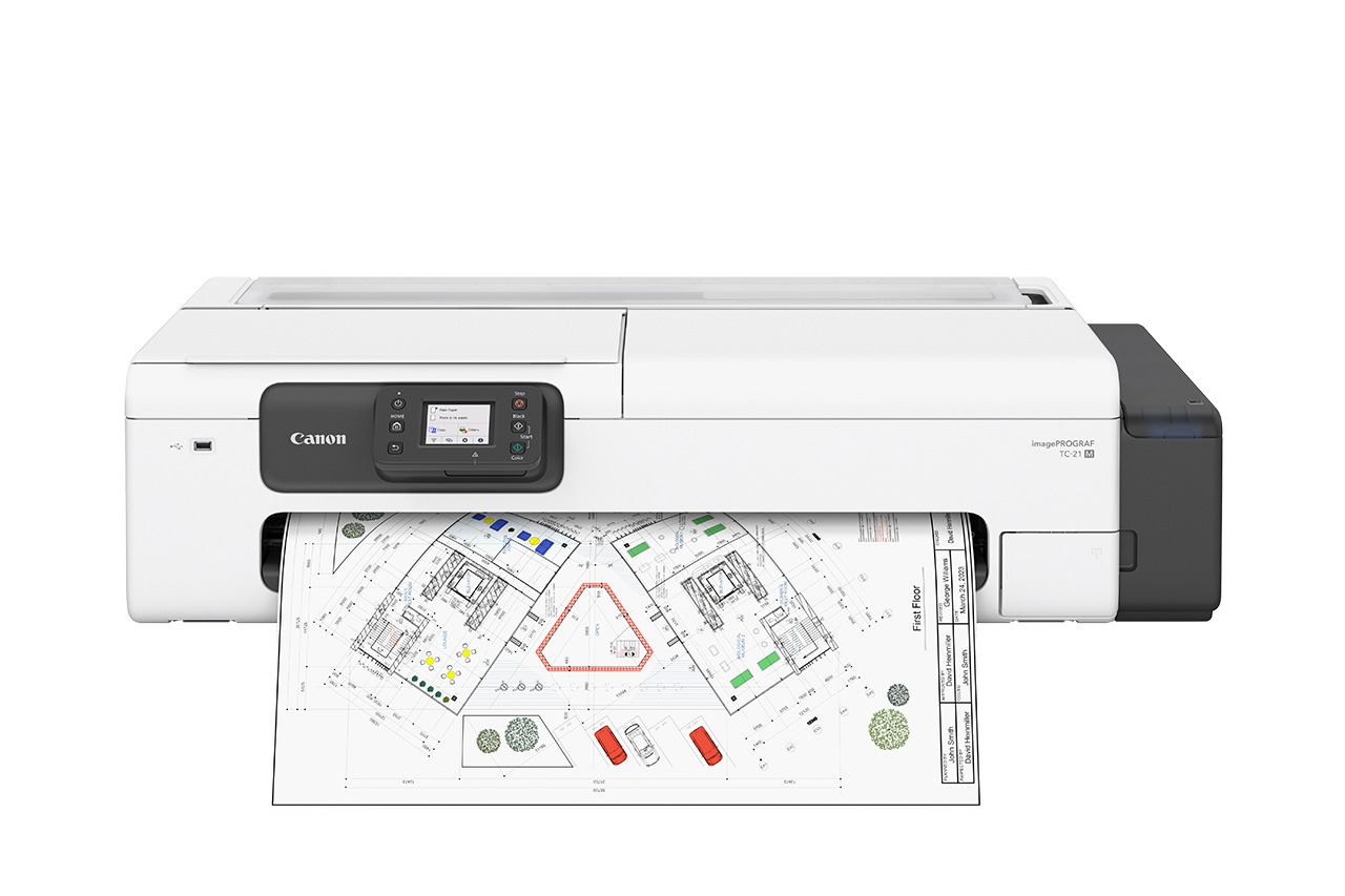 Canon Announces New imagePROGRAF TC-21 and TC-21M 24” Large Format Printers