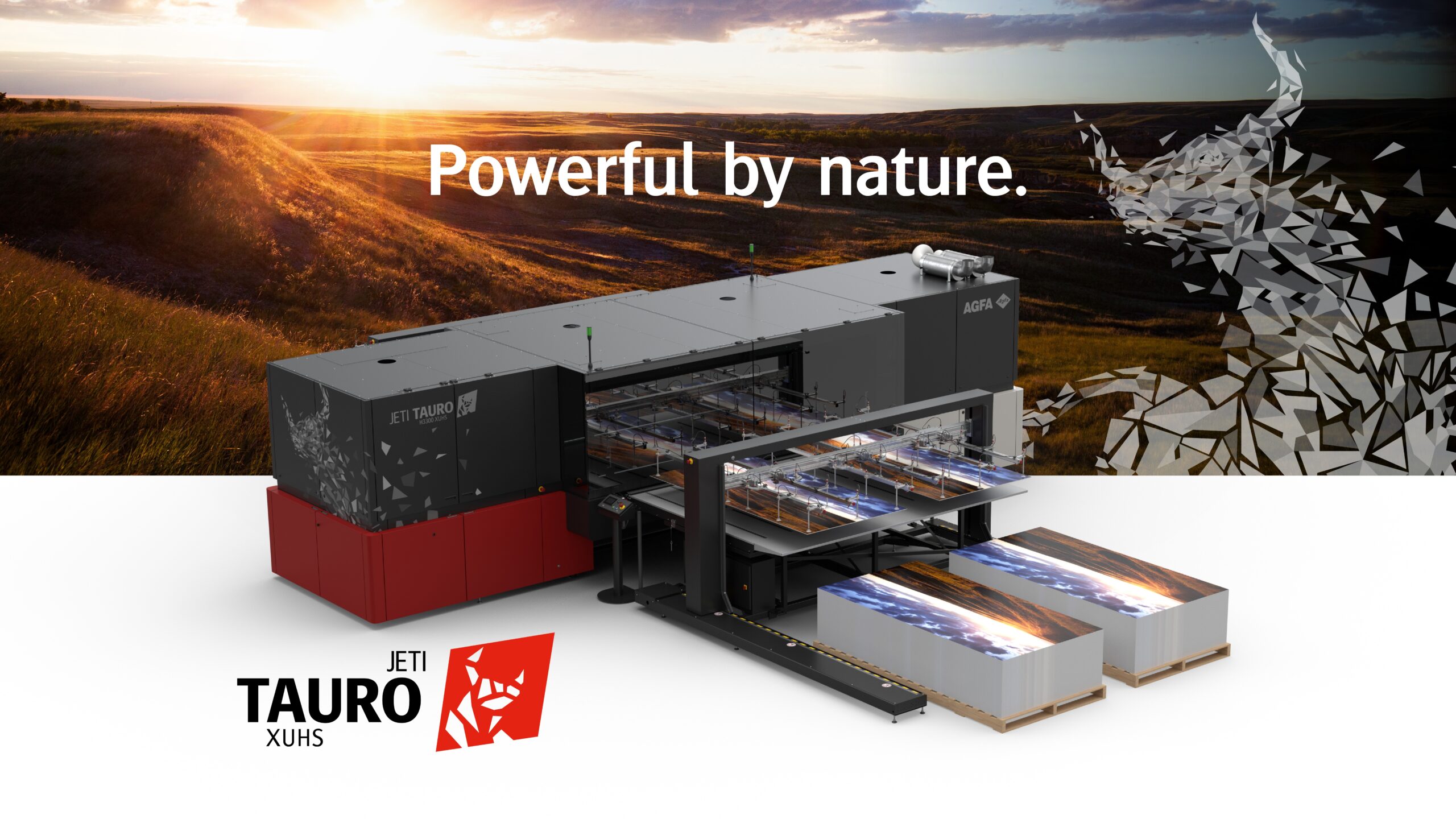 Agfa Charges Ahead with the Jeti Tauro H3300 XUHS 