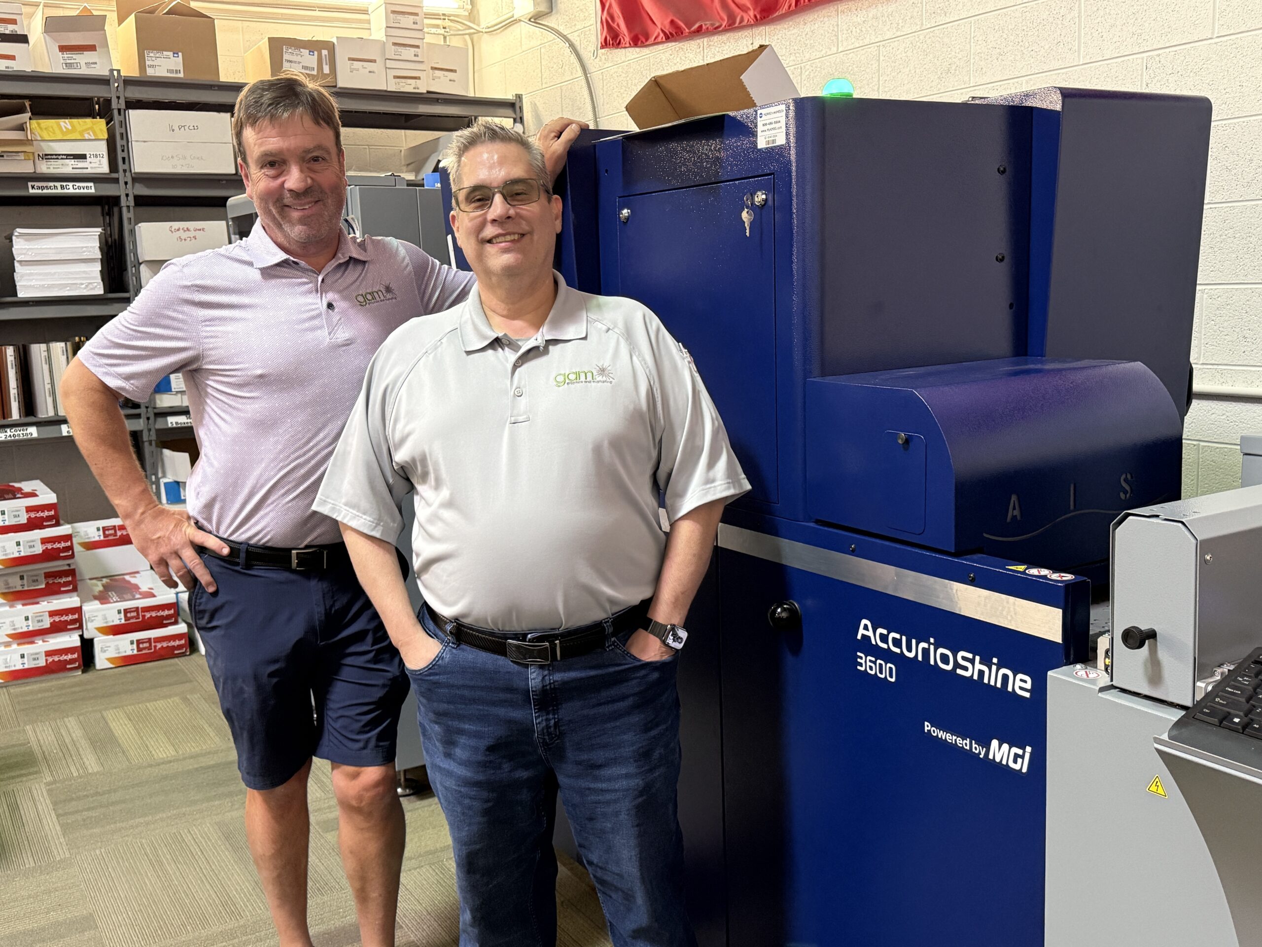 Konica Minolta Helps GAM Reach Full Print Potential through Embellishment