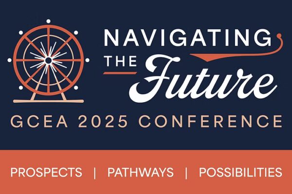 Navigating The Future Logo Blue Tracks RGB