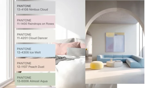 Pantone Cloud Dancer 2