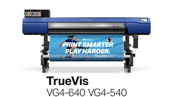Roland DG unveils the new TrueVis VG4 Series with TR3 inks