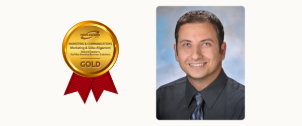 Toshiba Social Media Leader Robert Catalano Earns Gold