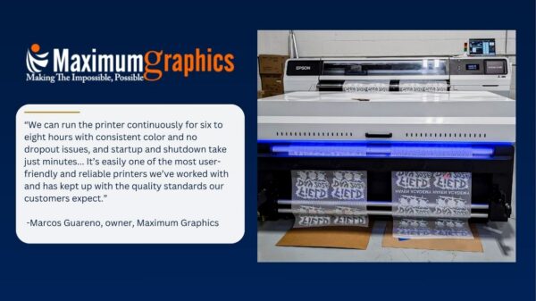 Epson SureColor G9070 Direct to Film Printer Now Available