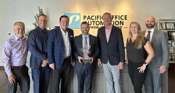 Pacific Office Automation Earns Sharp's Hyakuman Kai Elite Dealer status for the 14th consecutive year